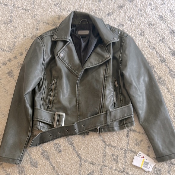 Vegan Leather Jacket - Picture 1 of 5